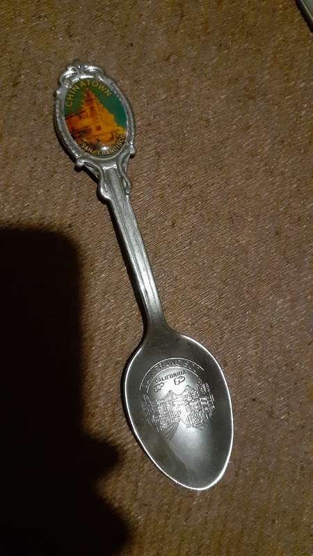 Souvenir Spoon - Chinatown San Francisco