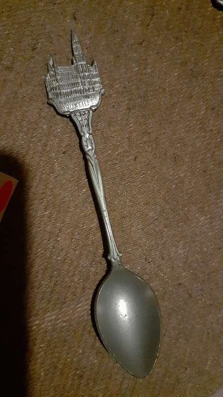 Souvenir Spoon - Hotelle de Ville Bruxelles