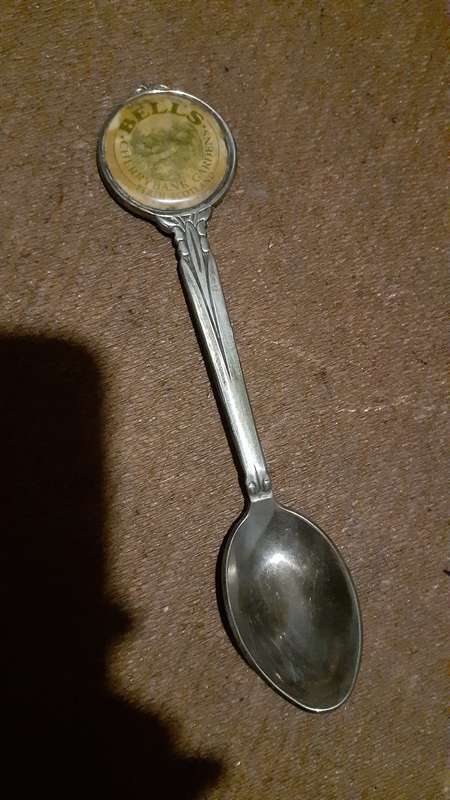 Souvenir Spoon - Bell`s, Cherrybank Gardens
