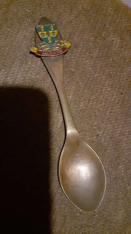 Souvenir Spoon - Salisbury