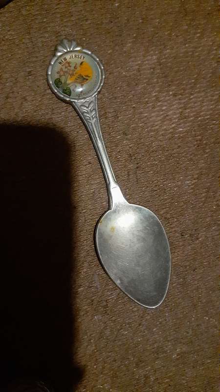 Souvenir Spoon - Small, New Jersey
