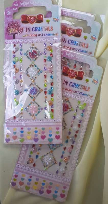Self-adhesive Rhinestones - Multicolour Floral
