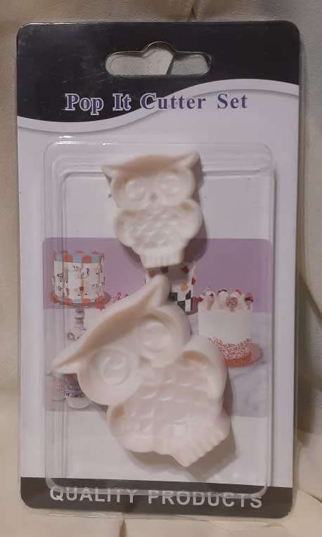 Pop It Plunger Cutter Set - Owls