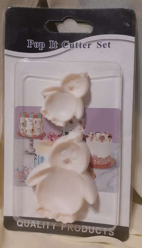 Pop It Plunger Cutter Set - Penguins