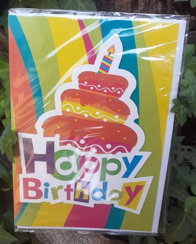 Greeting Card - Happy Birthday
