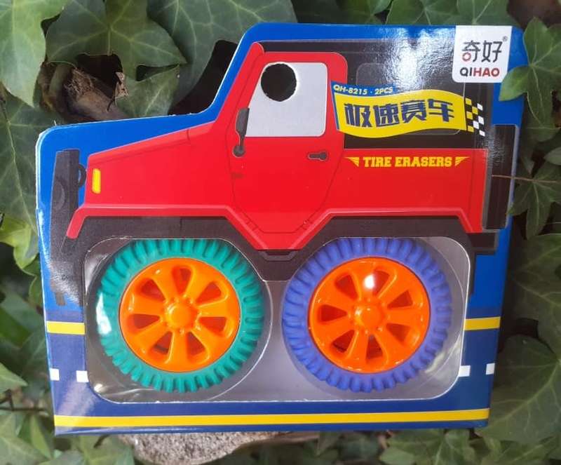 Tyre Erasers - 2pc Novelty Erasers
