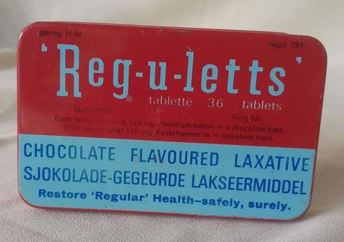 Collectible Tin - Reg-u-letts