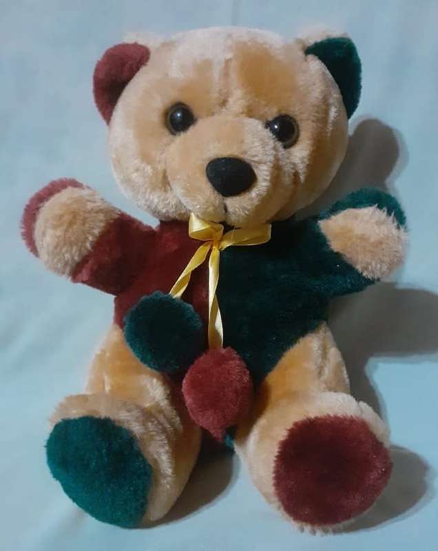 Plush Two-tone Teddy Bear - Eifa