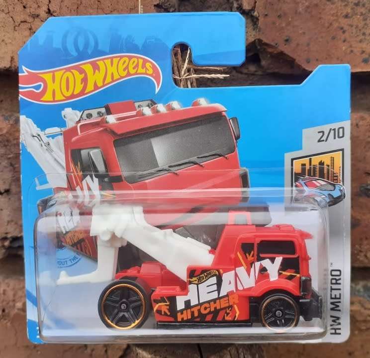 Hot Wheels Heavy Hitcher - Blister cracked