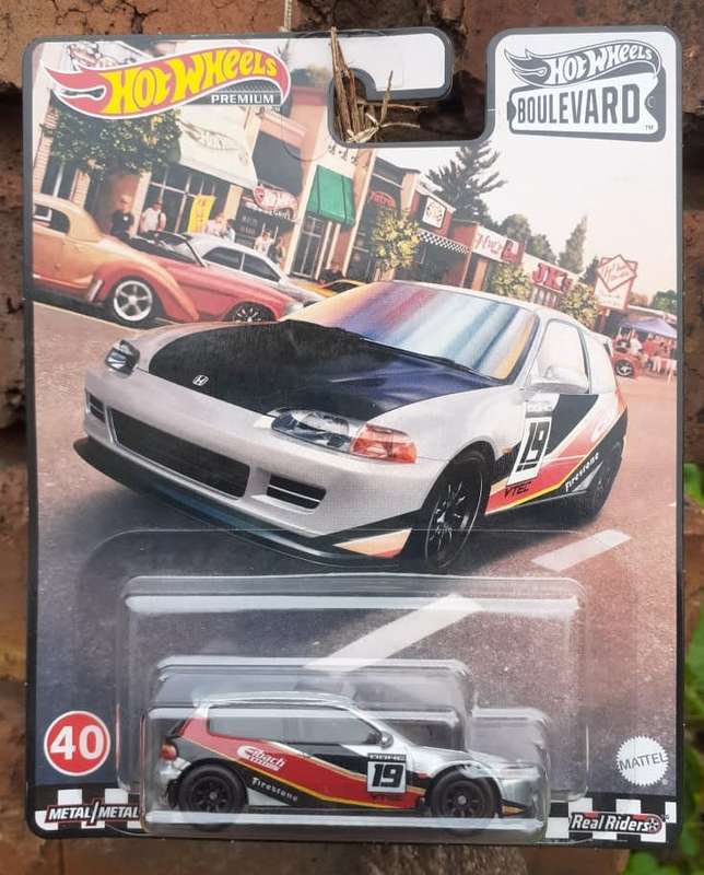 Hot Wheels Premium Boulevard Honda Civic EG Custom Version