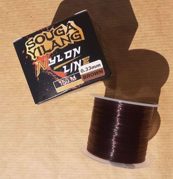 0.33mm Fishing Line Brown 150m