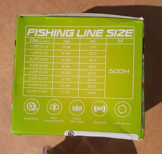 0.16mm Fishing Line Yellow 500m