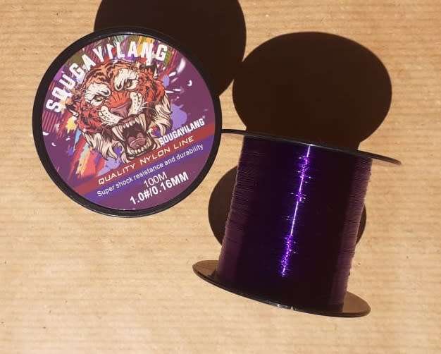 0.16mm Fishing Line Purple 100m