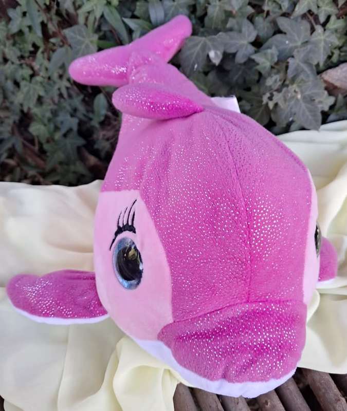 Plush Pink Dolphin Kuschelfreund