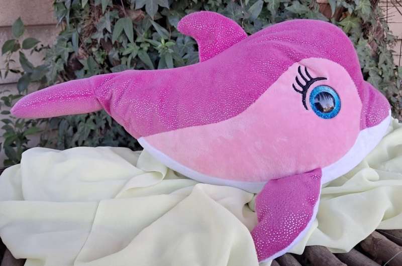 Plush Pink Dolphin Kuschelfreund