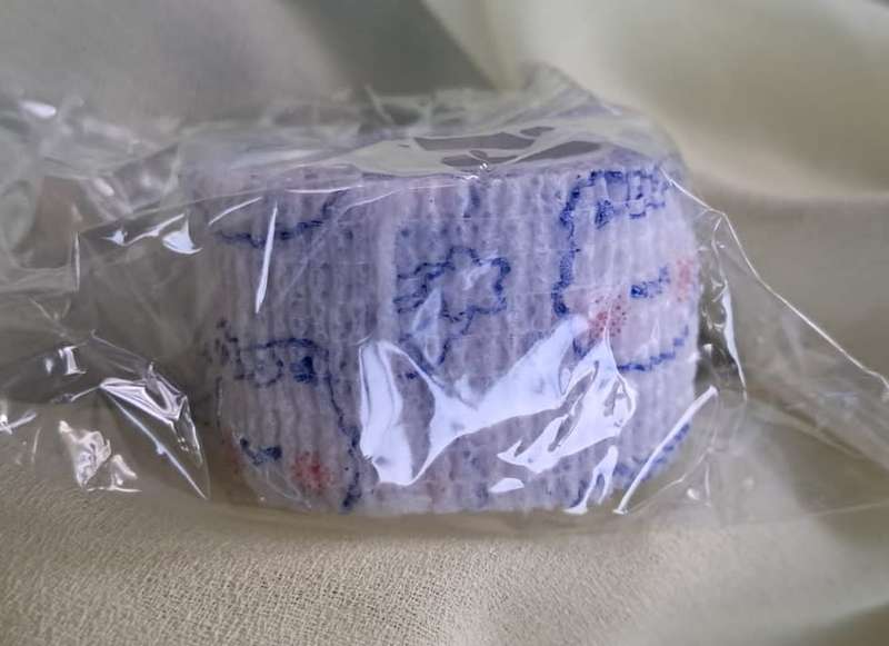Cohesive Elastic Conforming Bandage Designs 25mm - Blue Teddies