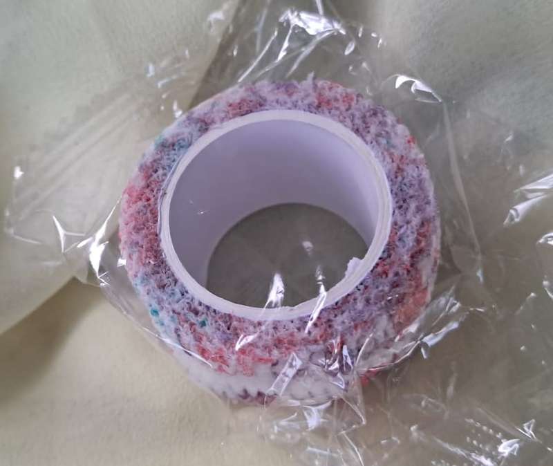 Cohesive Elastic Conforming Bandage Designs 25mm - Flower Blocks Border