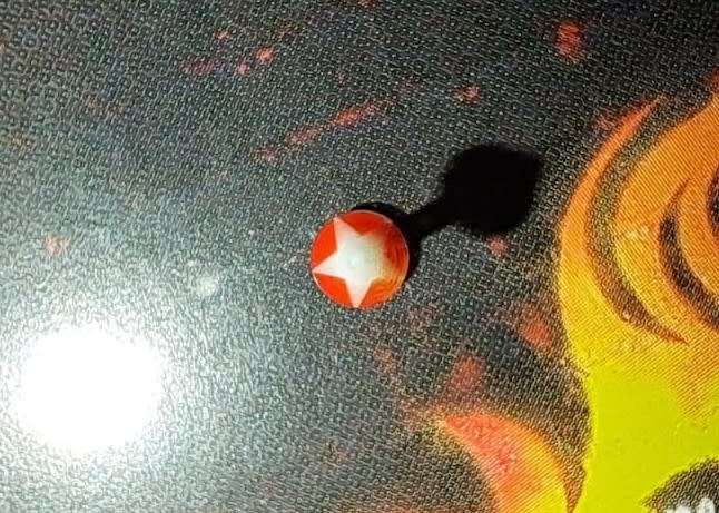 Cone Piercing Stud - Star, Assorted Colours