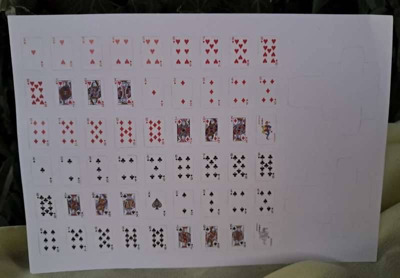 Mini Novelty Playing Cards - Per Pack