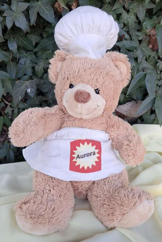 Plush Chef Teddy Bear - Aurora, NicoToy