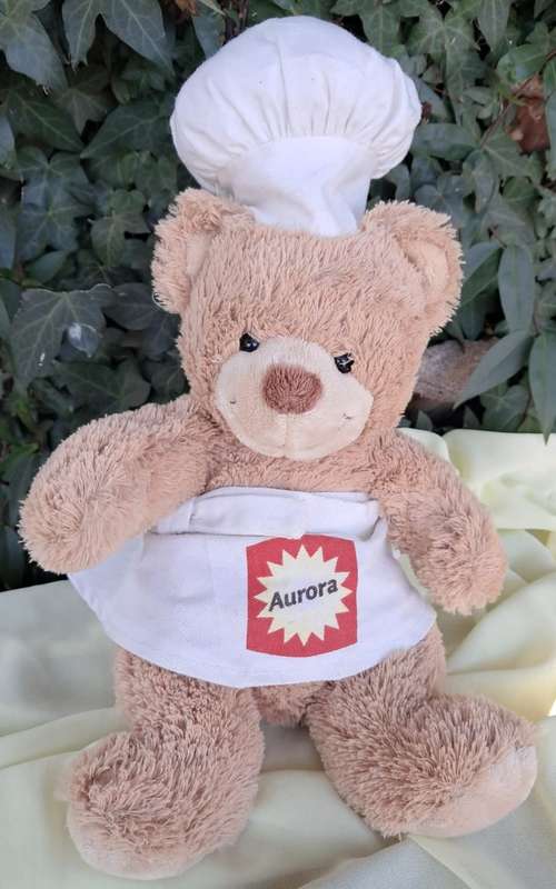 Plush Chef Teddy Bear - Aurora, NicoToy