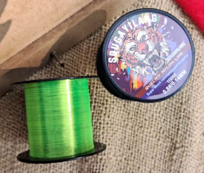 0.14mm Fishing Line Fluorescent Green 100m