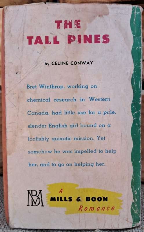 Mills and Boon - The tall pines (1963)