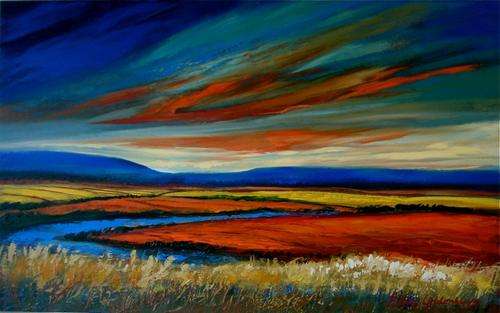 Original Fiona Geldenhuys Painting - 800 mm x 500 mm