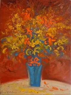 STUNNING FLOWERS Fiona Geldenhuys Original - 600 x 450