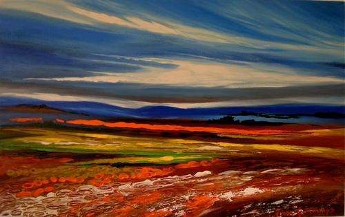 Original Fiona Geldenhuys Painting - 800 mm x 500 mm