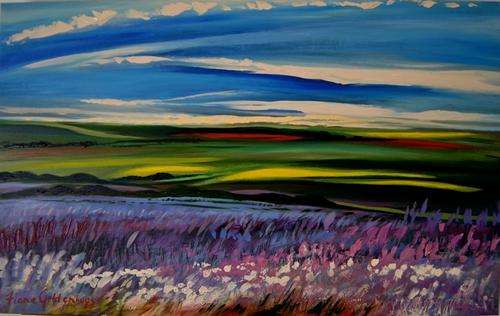 Original Fiona Geldenhuys Painting - 800 mm x 500 mm