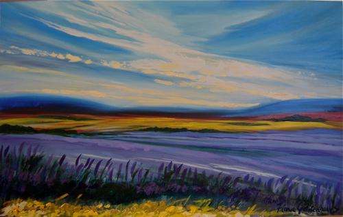 Original Fiona Geldenhuys Painting - 800 mm x 500 mm