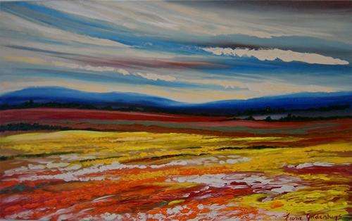 Original Fiona Geldenhuys Painting - 800 mm x 500 mm