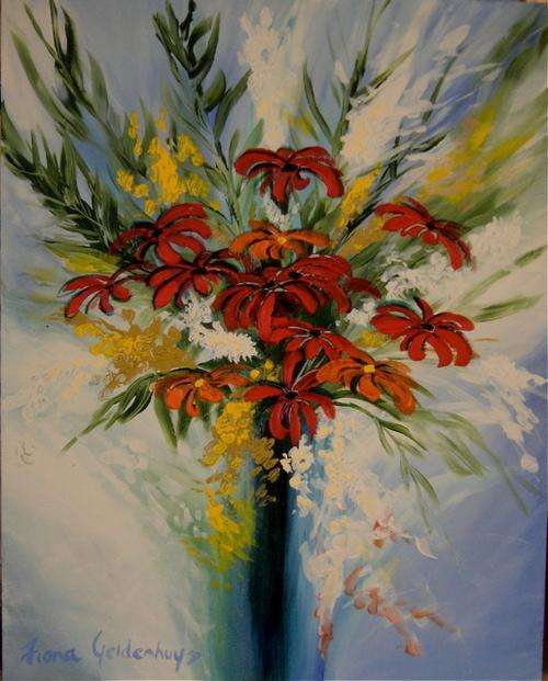 Original Fiona Geldenhuys Painting - 500 mm x 400 mm