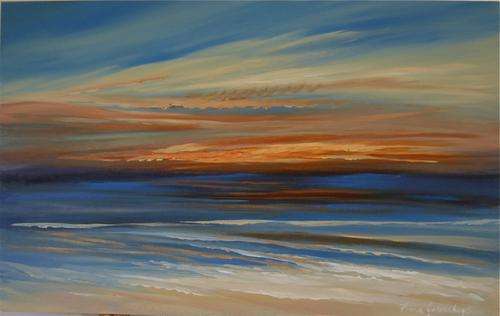 Original Fiona Geldenhuys Painting - 800 mm x 500 mm