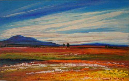 Original Fiona Geldenhuys Painting - 800 mm x 500 mm