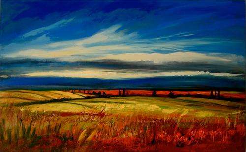 Original Fiona Geldenhuys Painting - 800 mm x 500 mm