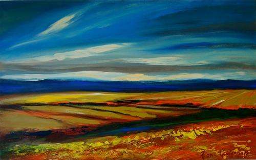 Original Fiona Geldenhuys Painting - 800 mm x 500 mm