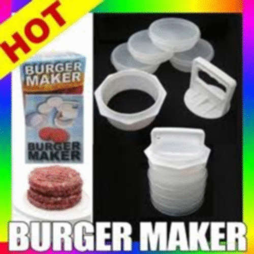 10 Piece Hamnburger Patty Maker Set
