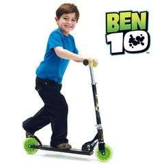 GREEN BEN10 FOLD UP PUSH SCOOTER A MUST HAVE!!!!!!!!