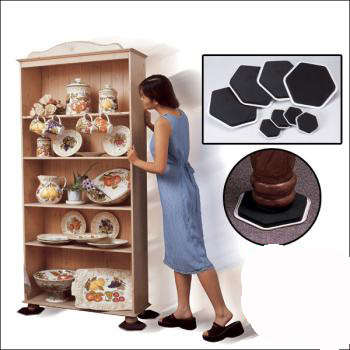 Sliding Robot Furniture Moving Sliders Easy Movers - 8 Pack