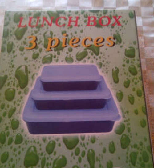 3 PIECES LUCH BOX SET