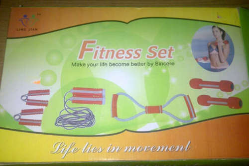 4 PIECE FITNESS SET