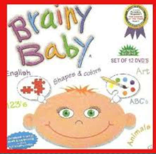 2 BRAINY BABY DVD'S LEARNING FOR A LIFETIME