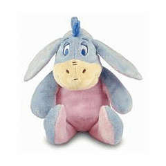 Disney Fisher Price, My First Donkey EYORE - Rattle Plush Toy