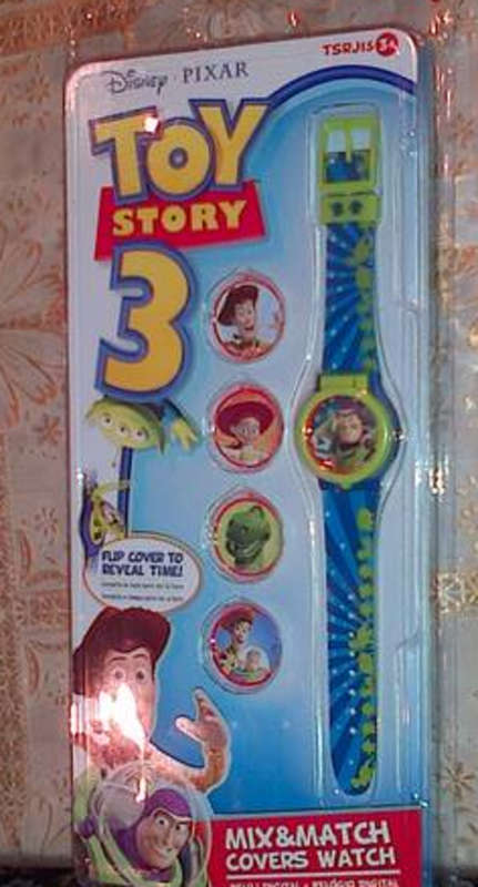 TOY STORY 3 DIGITAL WATCH COMES WITH 5 COVES