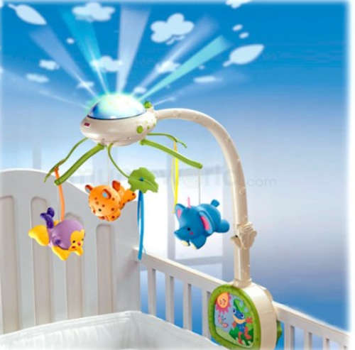 FISHER PRICE RAINFORST DREAMS MOBILE WITH REMOTE