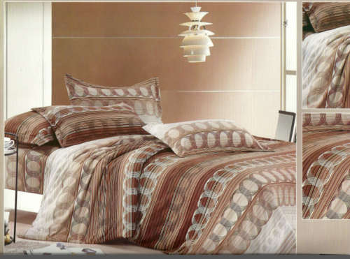 6 PIECE QUEEN SIZE COTTON FEEL DUVET COVER SET A MUST HAVE