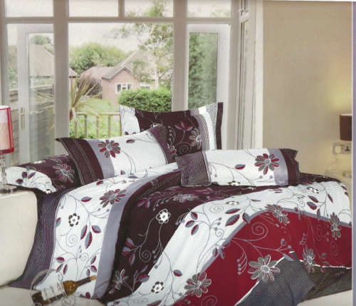 6 PIECE QUEEN SIZE COTTON FEEL DUVET COVER SET A MUST HAVE