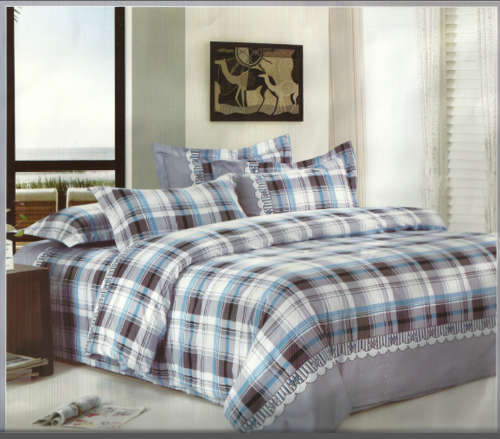 6 PIECE QUEEN SIZE COTTON FEEL DUVET COVER SET A MUST HAVE